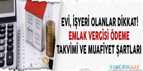 Emlak Vergisi Muafiyet Durumları ve Kapsamları